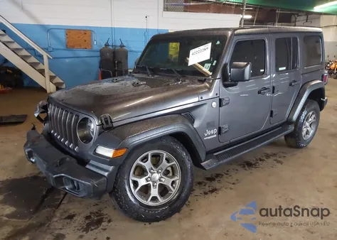 2020 Jeep Wrangler Unlimited Freedom 4X4 from USA, damaged, VIN 1C4HJXDN7LW245393